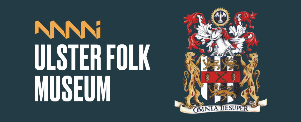 Ulster Folk Museum and The Worshipful Company of Broderers Charity Trust logos