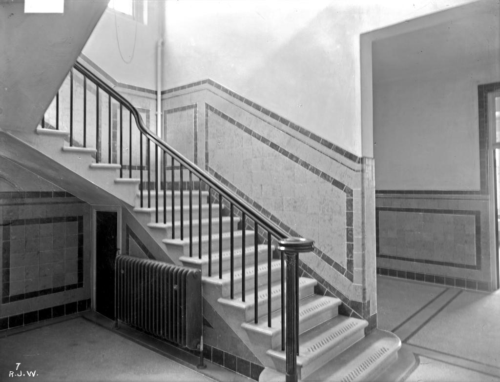Staircase in the Royal Belfast Hospital