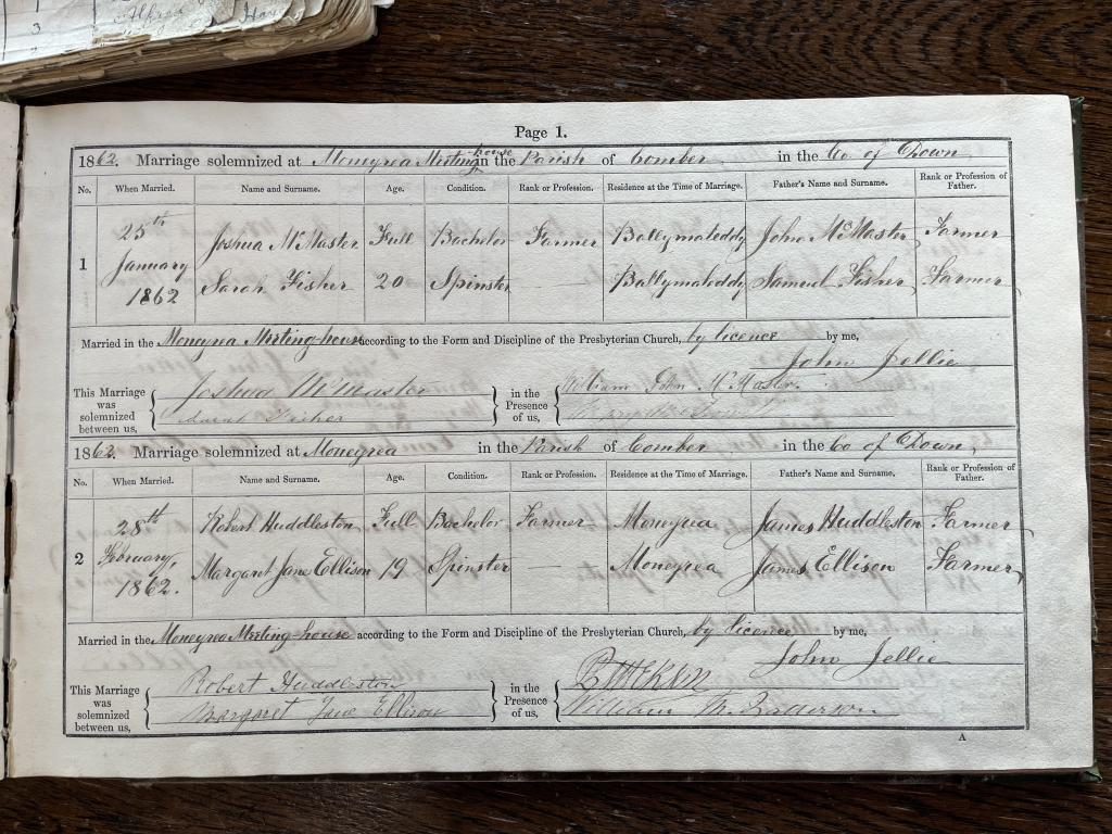 Image taken at the Moneyreagh Non-Subscribing Presbyterian Church