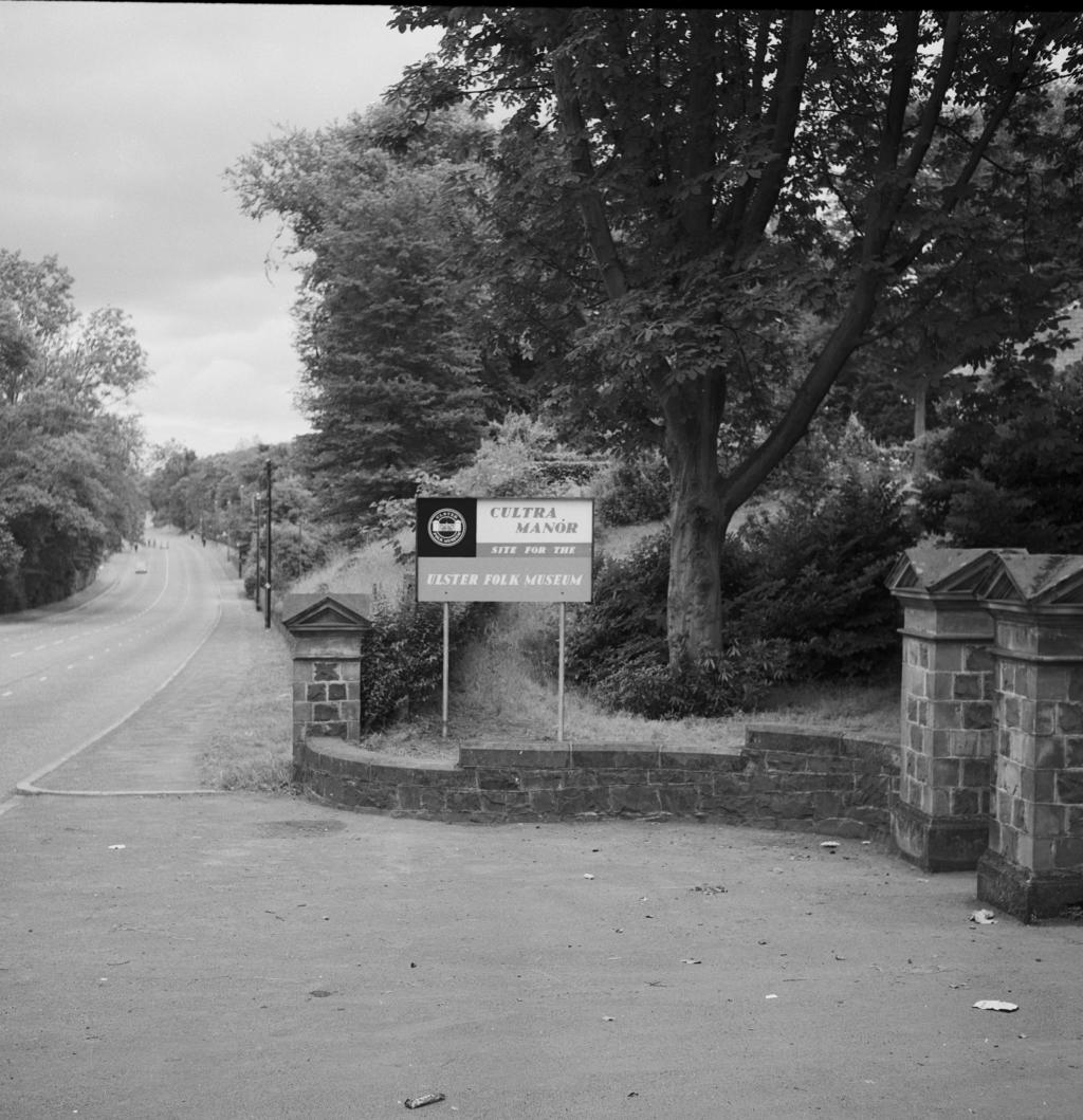 Original entrance to Ulster Folk Museum Cultra